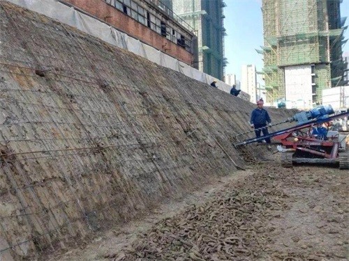 双流建筑边坡支护
